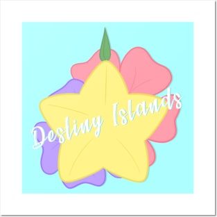 Destiny Islands Sticker Posters and Art